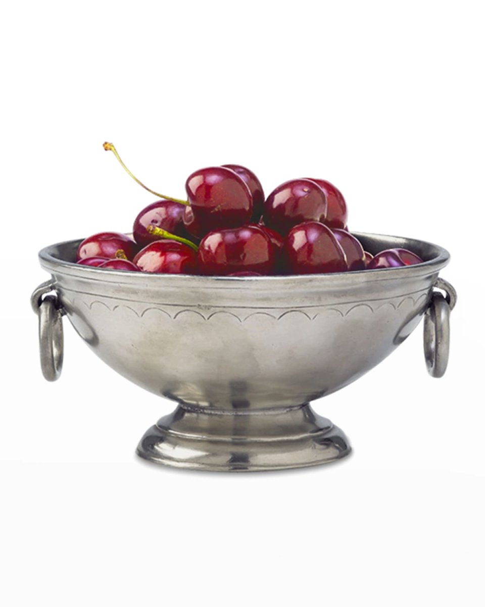 Small Deep Footed Bowl with Rings