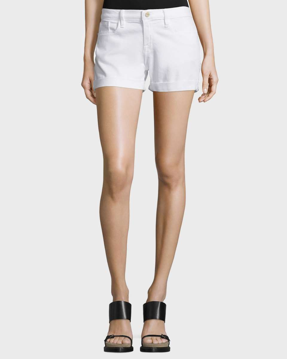 Le Cutoff Rolled-Hem Shorts