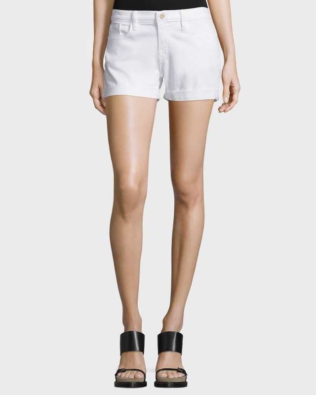 Le Cutoff Rolled-Hem Shorts