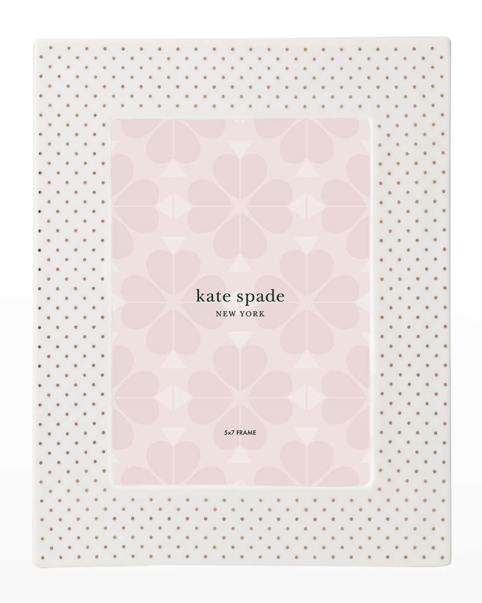 Picture Perfect Polka Dot Frame, 5" x 7"