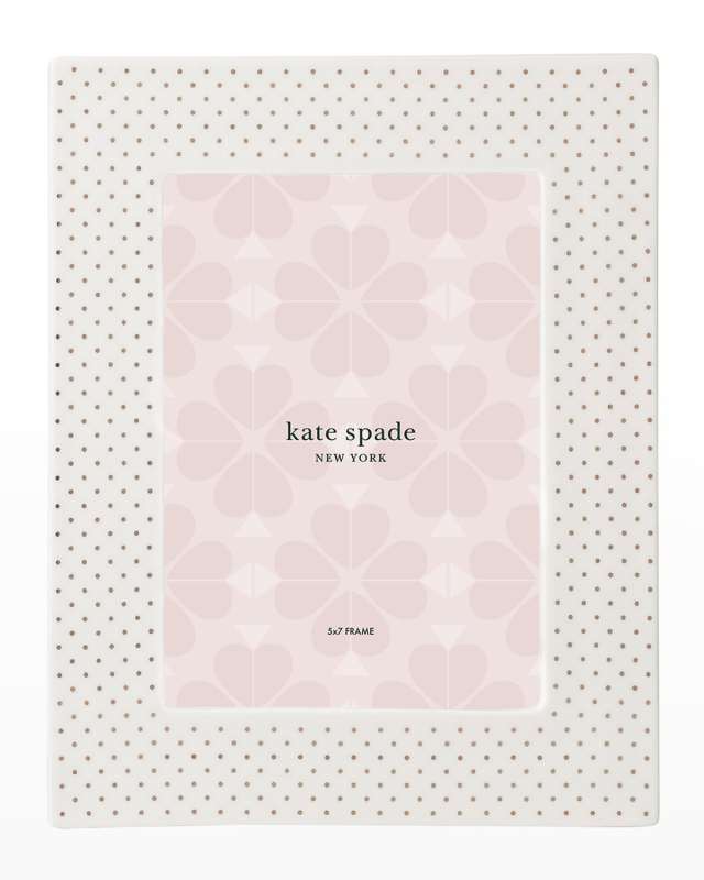 Picture Perfect Polka Dot Frame, 5" x 7"