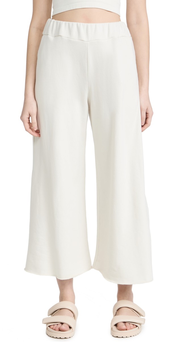 SPRWMN Culotte Sweats Vintage White