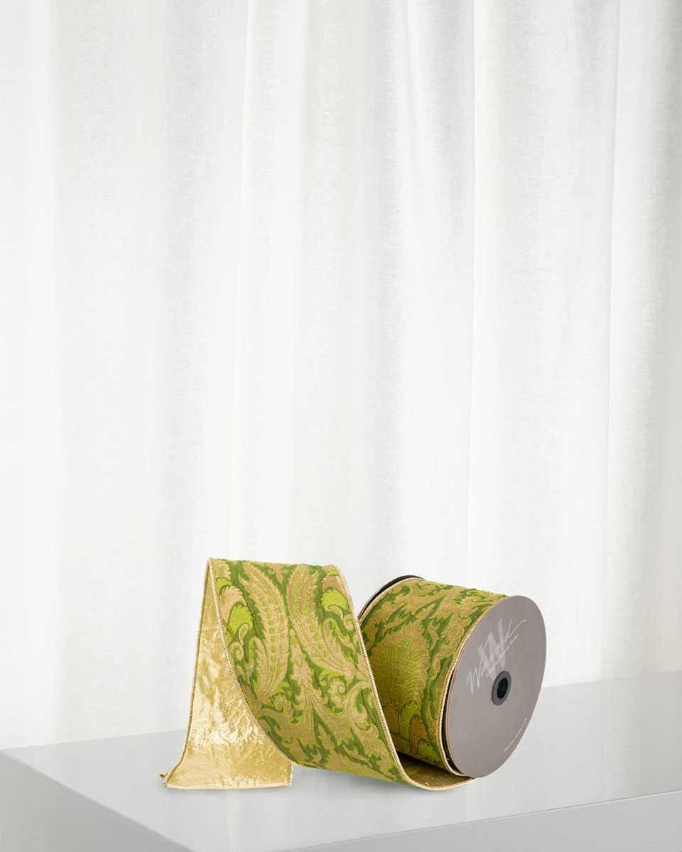 Scrollwork Ribbon, 4"W x 10 Yards