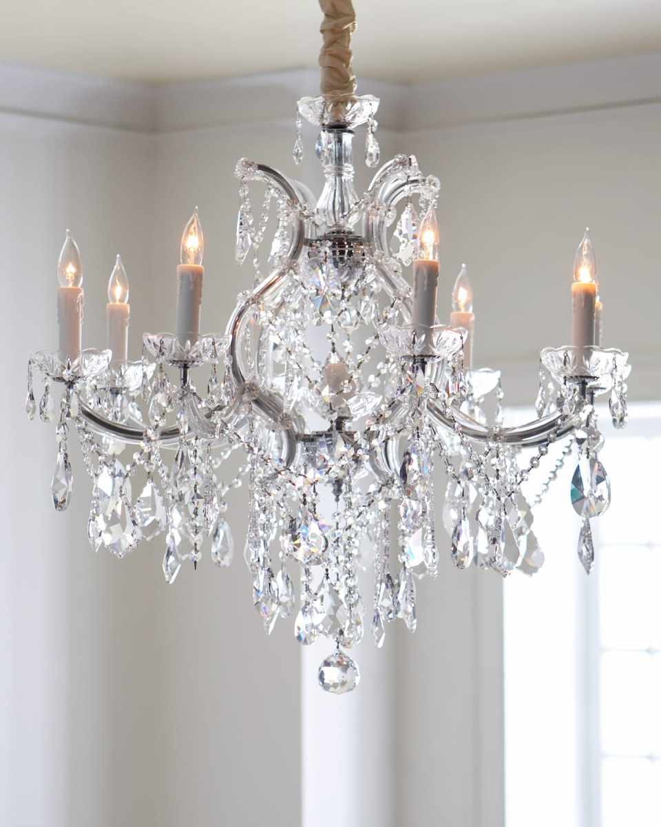 Crystal Drop 9-Light Chandelier