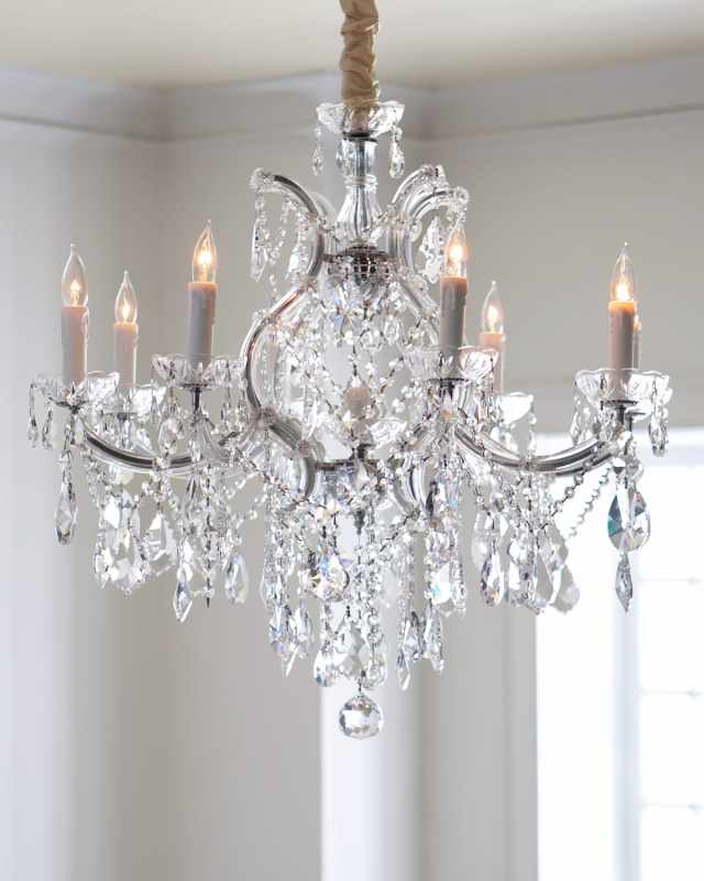 Crystal Drop 9-Light Chandelier