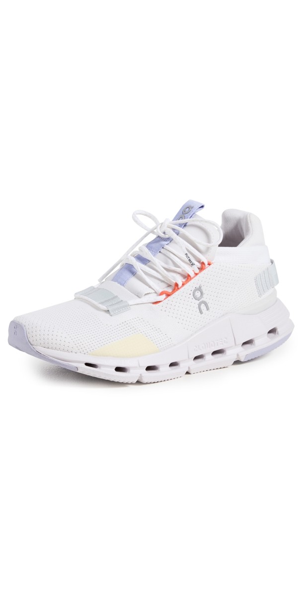 On Cloudnova Sneakers White/Glacier