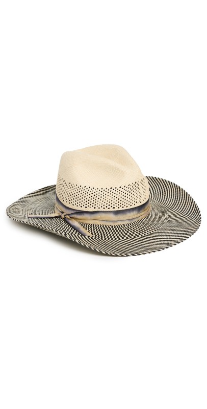 Freya Mesquite Straw Hat Natural/Black