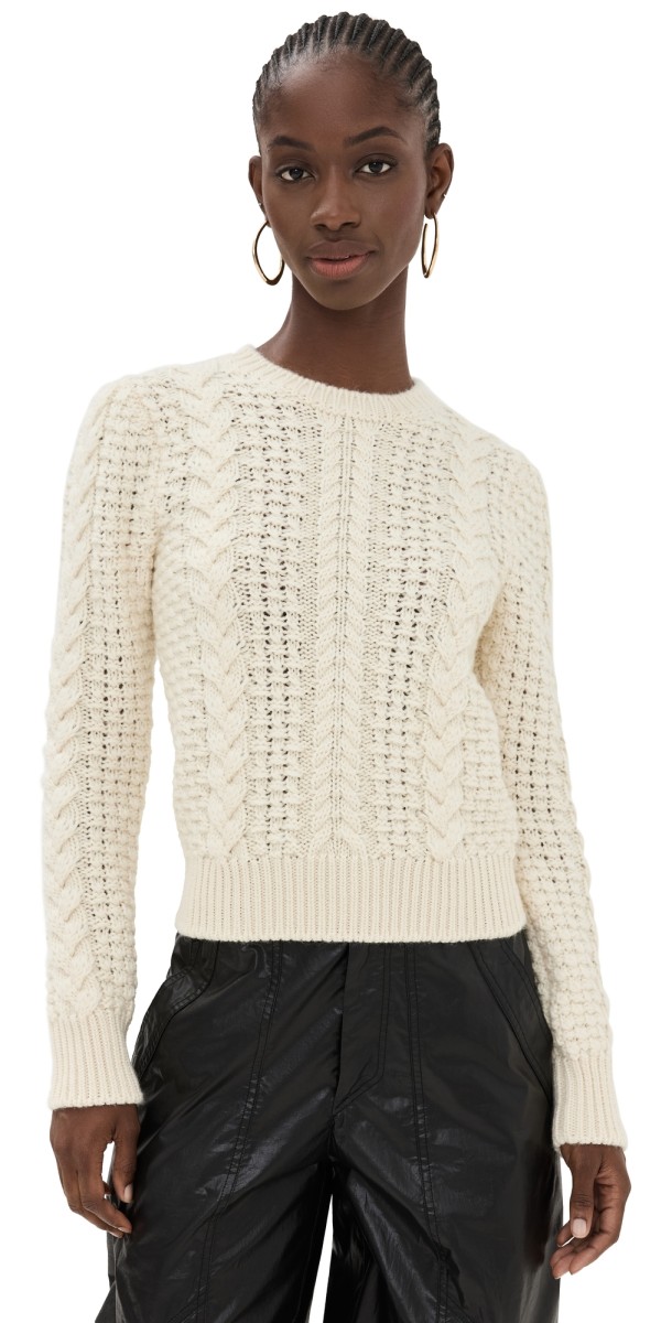 Isabel Marant Otilia Sweater Ecru