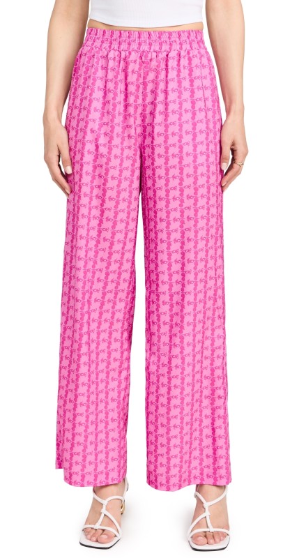 English Factory Printed Long Pants Pink