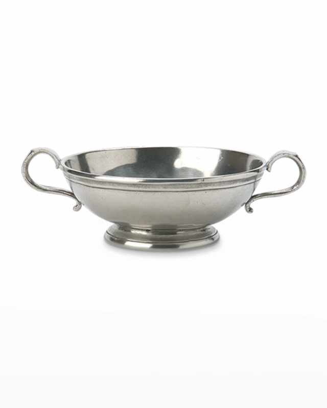 Low Footed Bowl with Handles