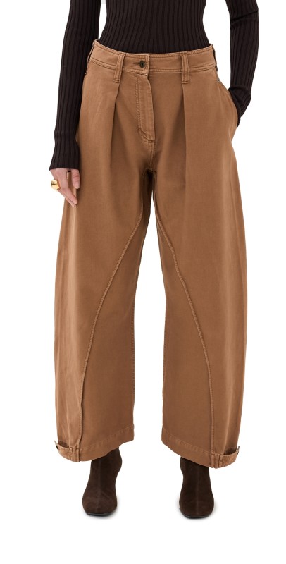 JW Anderson Twisted Seam Trousers Caramel
