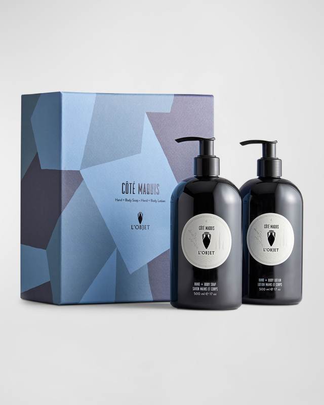 Cote Maquis Gift Set: Soap + Lotion, 2 x 17 oz.