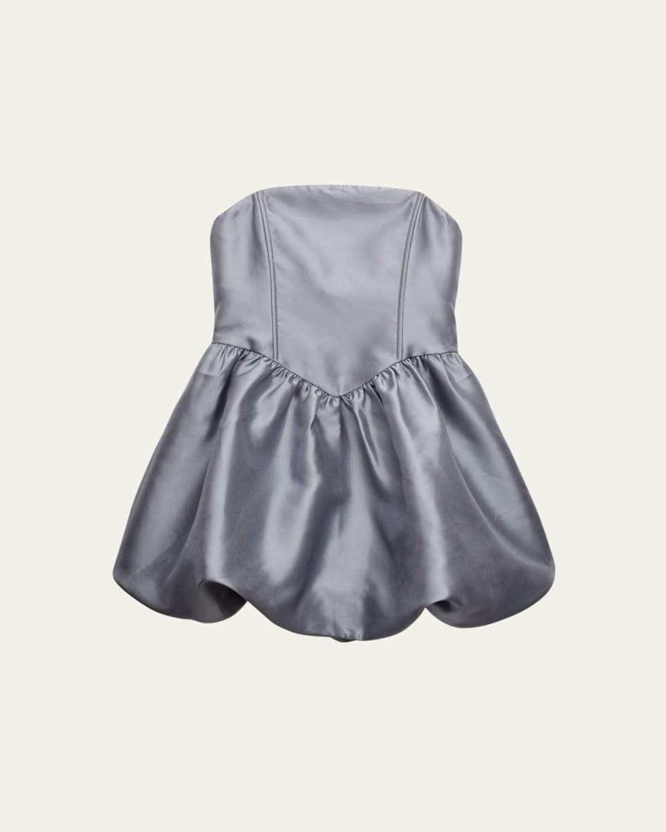 Girl's Oona Puff Dress, Size S-