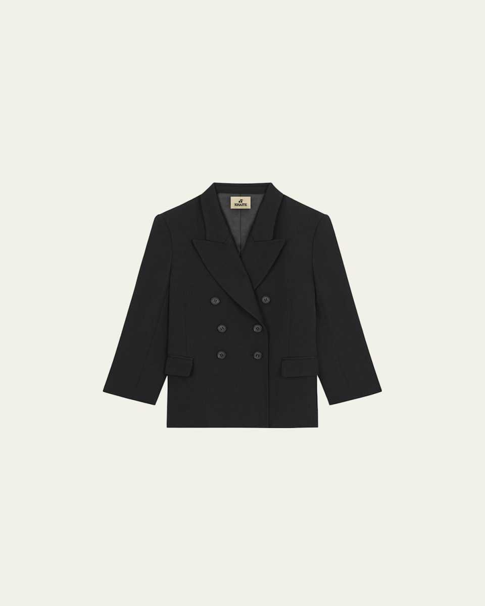 Girl's Tammie Double Breasted Blazer, Size 4-10