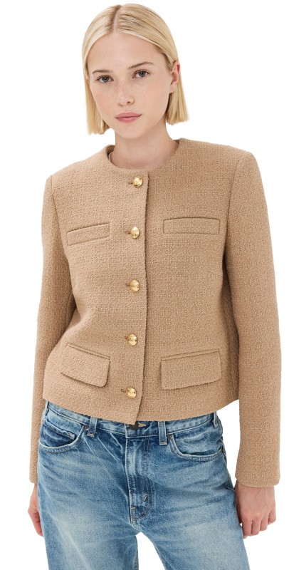 Nili Lotan Paige Jacket Camel