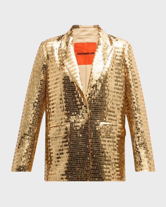 Lennox Oversized Sequin Jacket