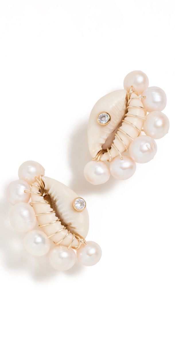 Eliou Lara Earrings Whit