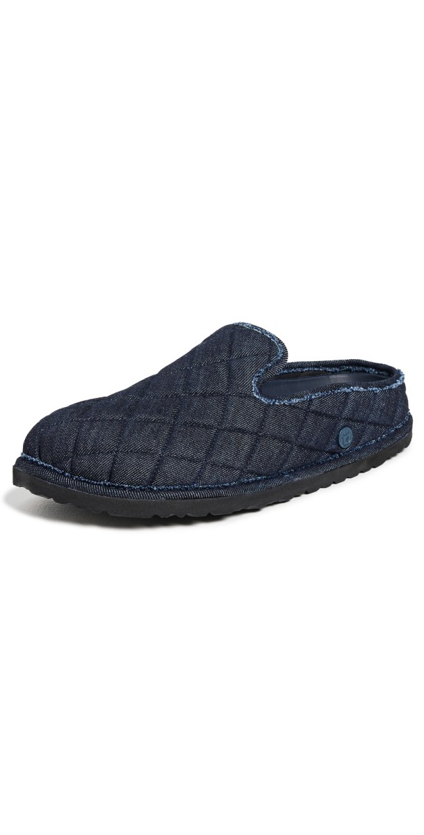 Birkenstock 1774 Eliscu Stone Washed Denim Clogs Dark Wash Denim