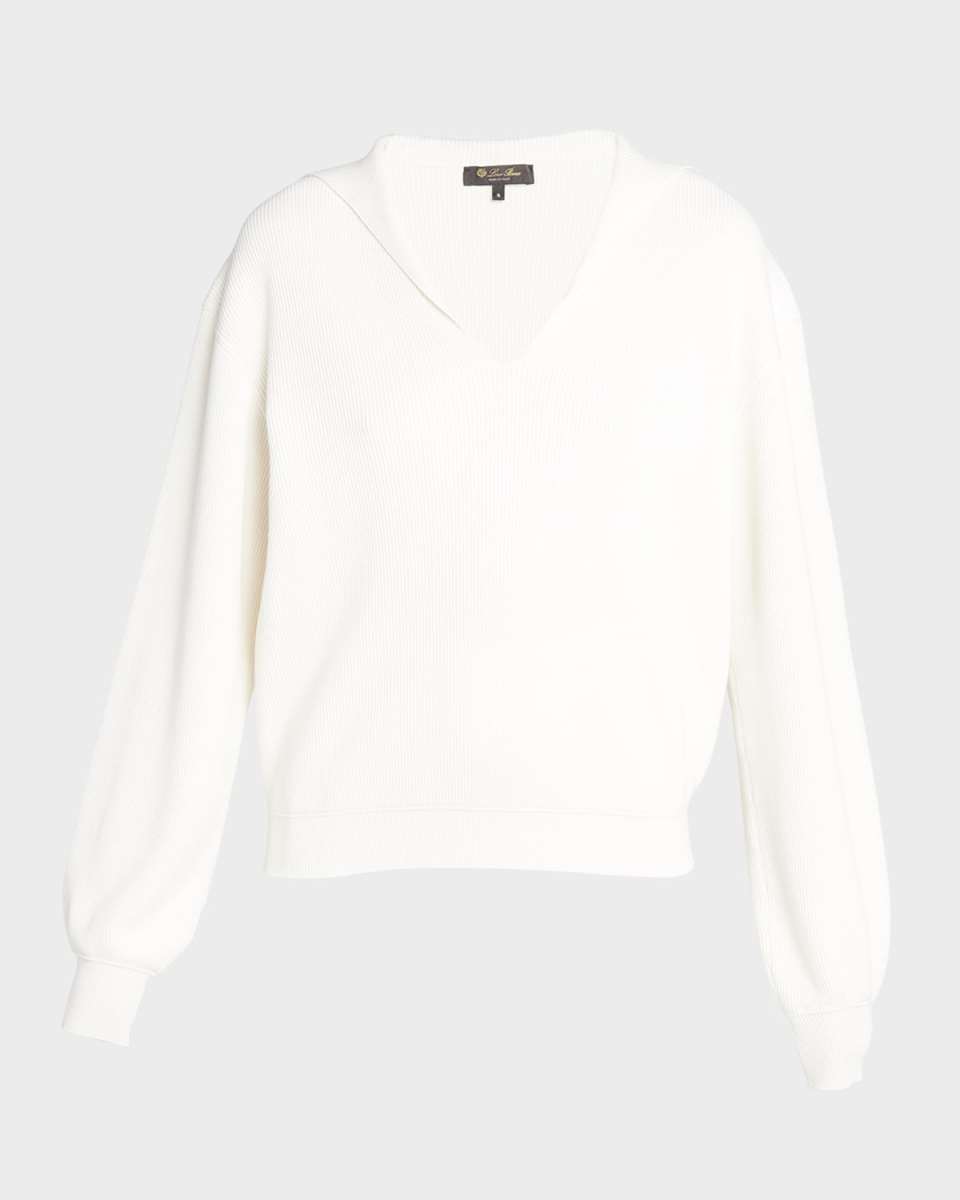 Tazawa V-Neck Polo Sweat