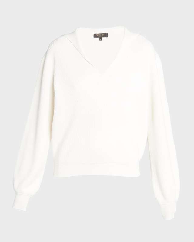 Tazawa V-Neck Polo Sweat