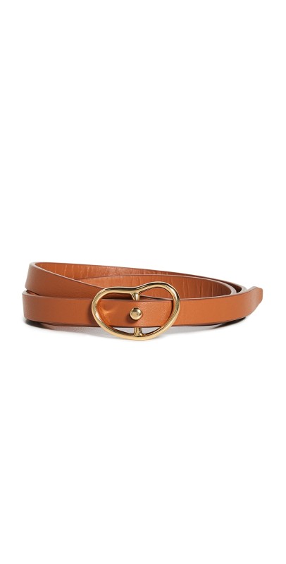 Lizzie Fortunato Skinny Georgia Belt Tan
