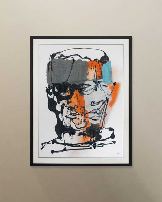 "Blind Portraits 6" Giclee
