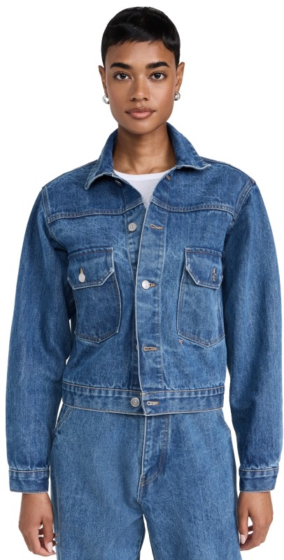 HOMMEGIRLS Denim Jacket Blue