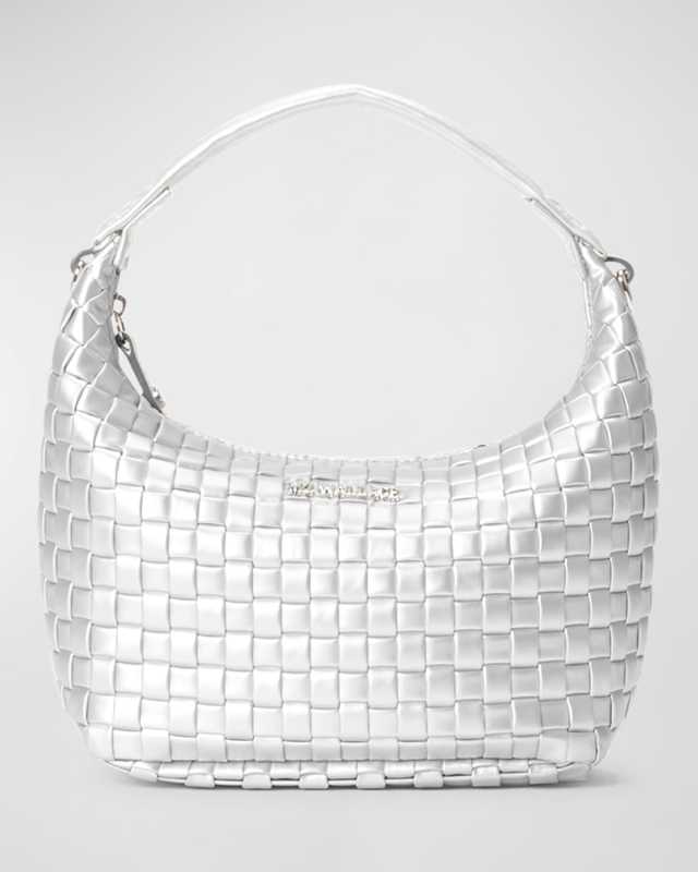 Mini Woven Hobo Bag