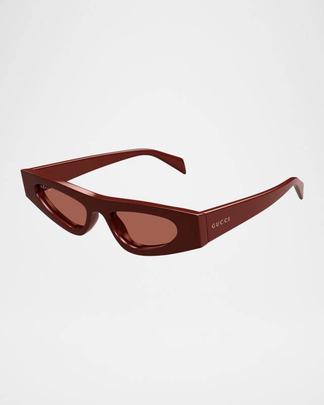 Acetate Cat-Eye Sunglasses