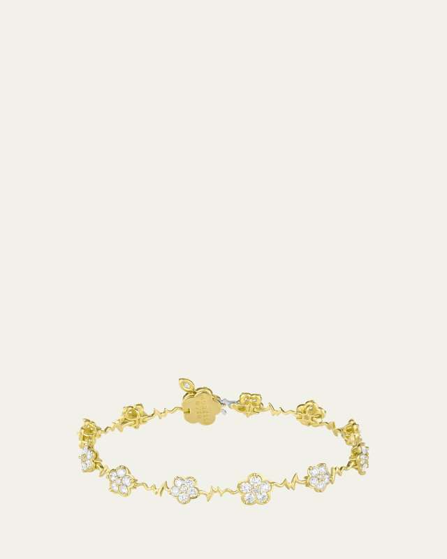 Wild Child 18K Yellow Gold Diamond Bracelet