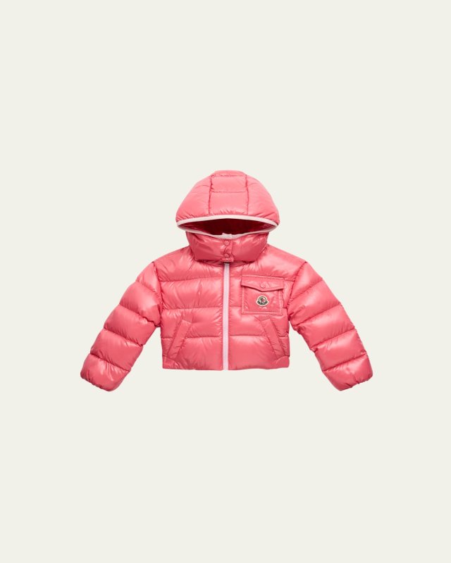 Girl's Andro Hooded Puffer Jacket, Size 4-
