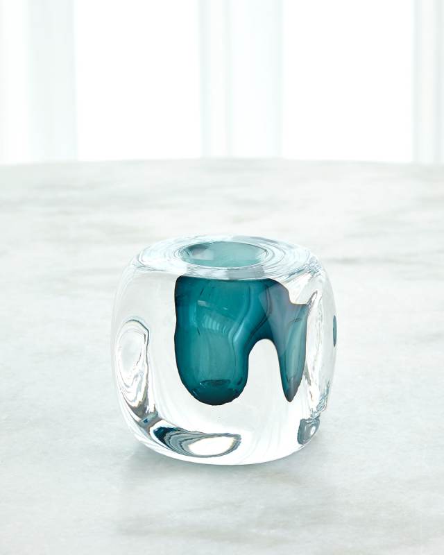 Glass Square Vase
