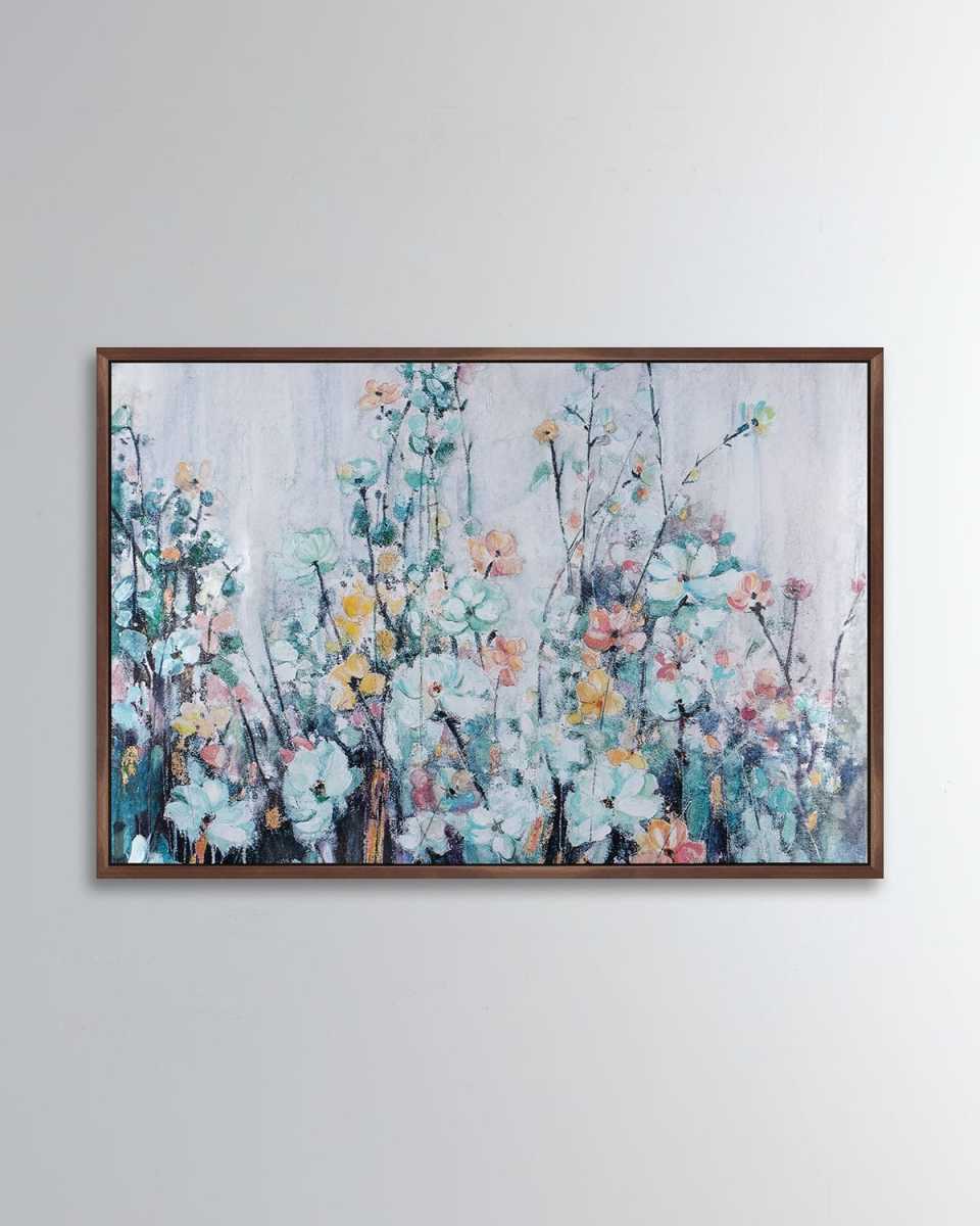 Mint Blooms Giclée