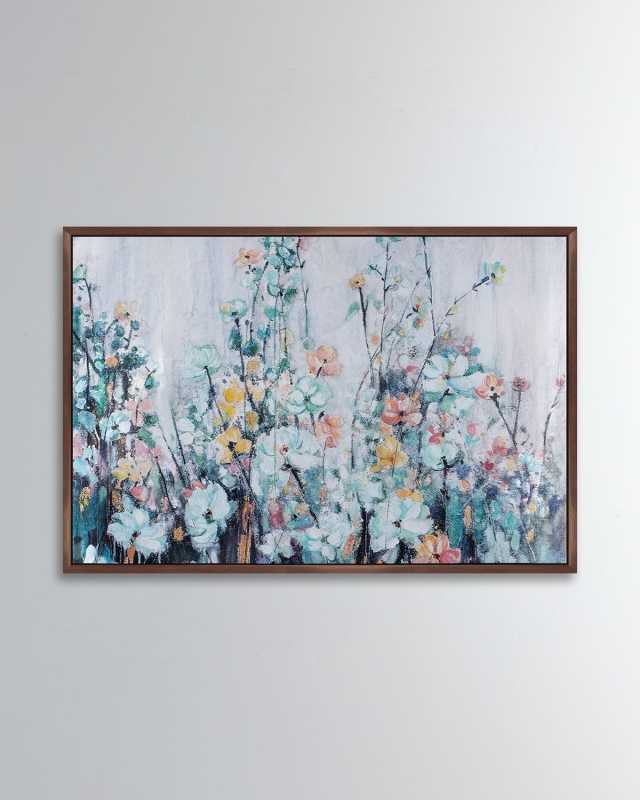 Mint Blooms Giclée