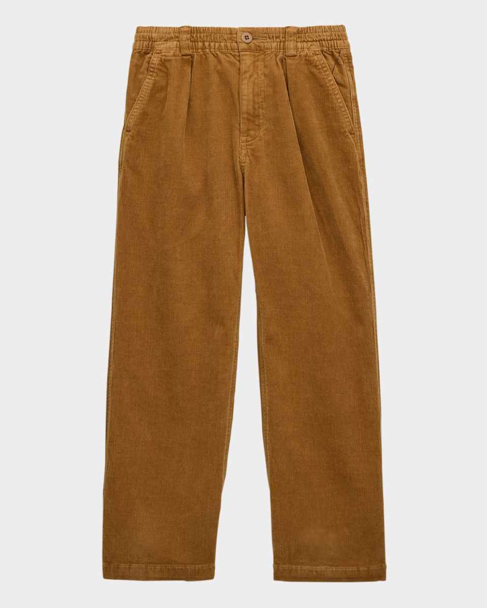 Boy's Corduroy Slim Fit Pants, Size 2-7