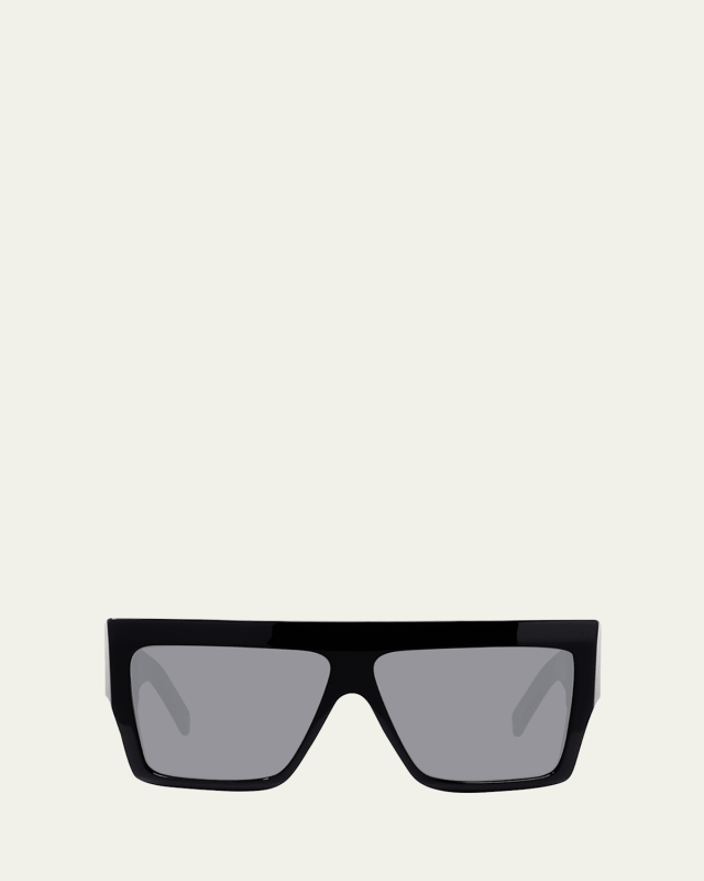 Chunky Rectangle Acetate Sunglasses