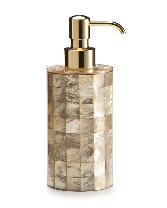 Capiz Champagne Pump Dispenser