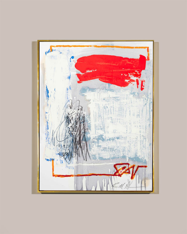 Queen of Hearts' Wall Art on Canvas