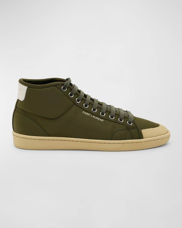 Mid-Top Court Sneakers