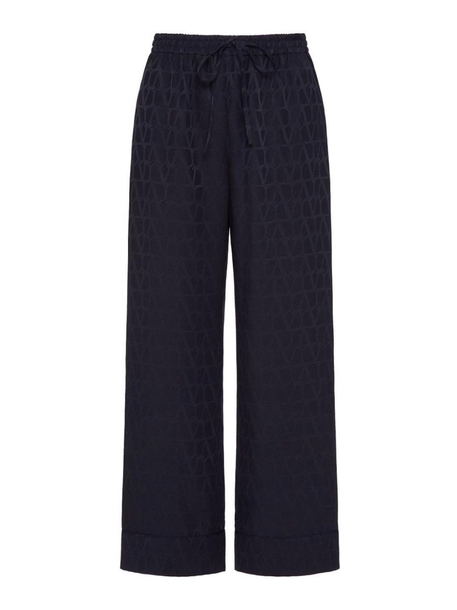 Valentino Pantalons Décontractés - Bleu