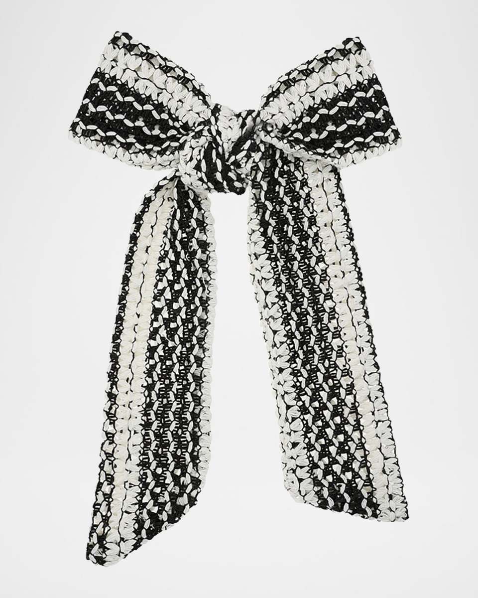 Liz Textured Bow Barrette