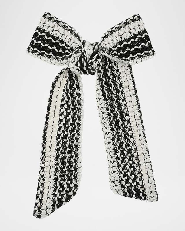 Liz Textured Bow Barrette