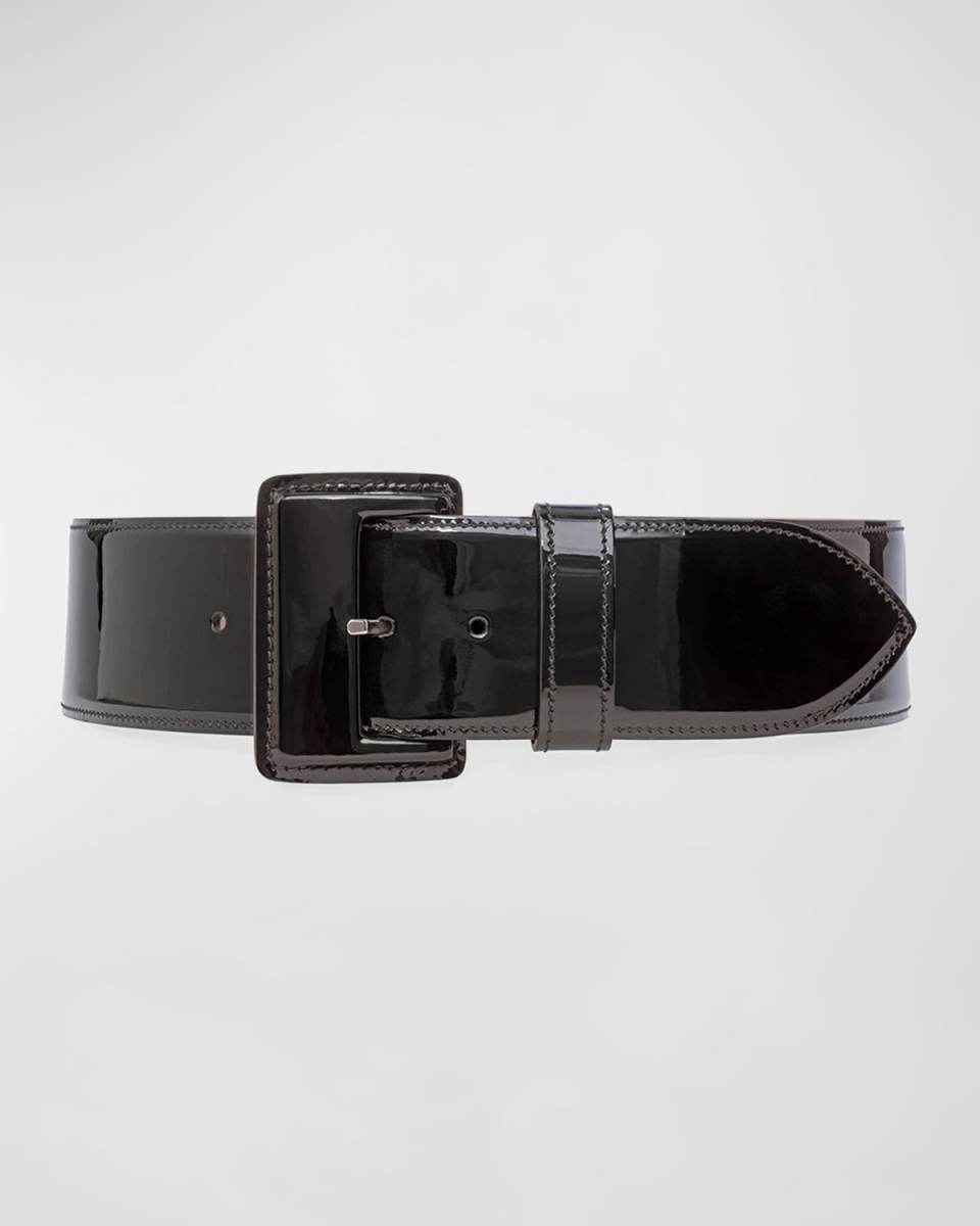 La Merveilleuse Patent Leather Belt