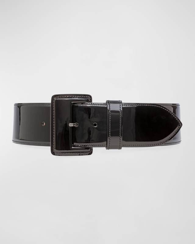 La Merveilleuse Patent Leather Belt