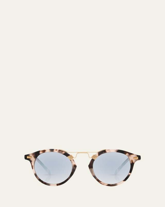 St. Louis Round Mirrored Sunglasses