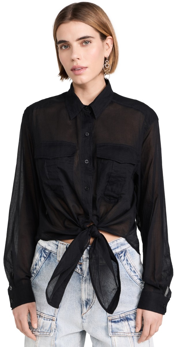 Isabel Marant Étoile Nath Top Black