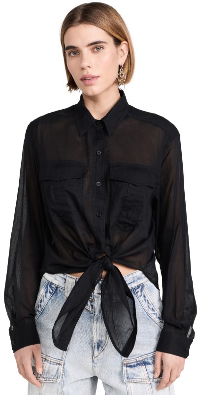 Isabel Marant Étoile Nath Top Black