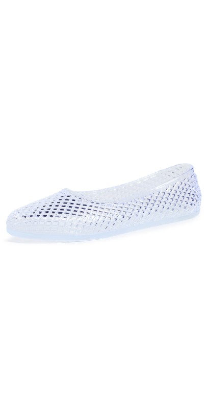 Ancient Greek Sandals Iro Jelly Flats Clear