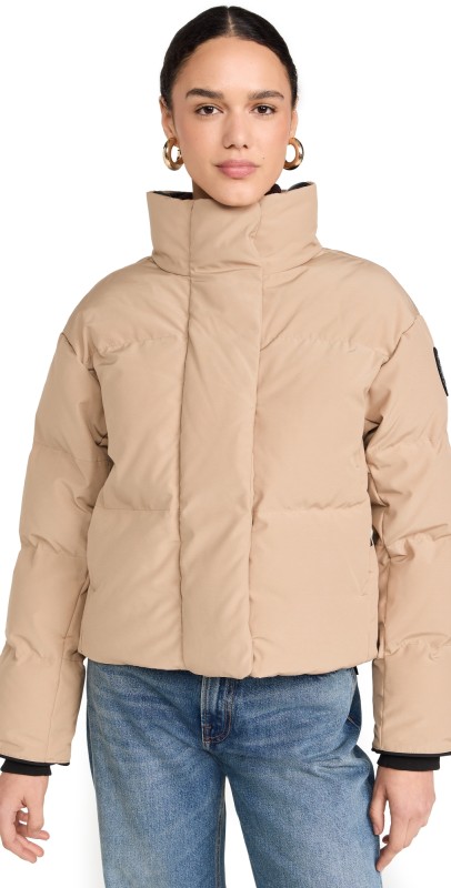 Canada Goose Grandview Cropped Jacket Desert Sand
