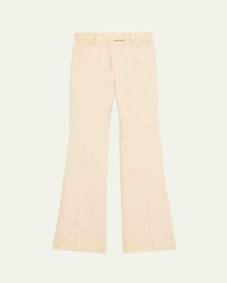 Tailored Wide-Leg Trousers